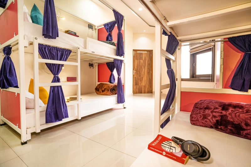 Bed in 4 Bed Mixed AC Dormitory Room with Ensuite Bathroom 2