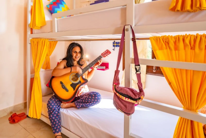 Bed in 4 Bed Female Only Dormitory Room with Ensuite Bathroom 1