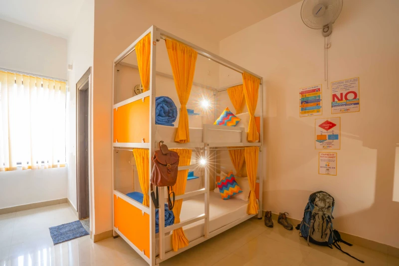 Bed in 4 Bed Mixed AC Dormitory Room with Ensuite Bathroom 3