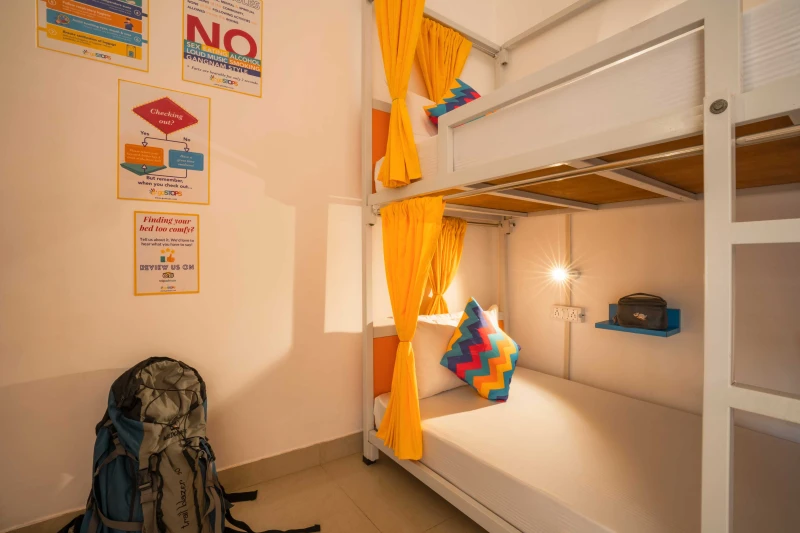 Bed in 4 Bed Mixed AC Dormitory Room with Ensuite Bathroom 4