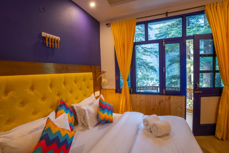 Deluxe Private Room with Ensuite Bathroom with View and Premium Balcony 2