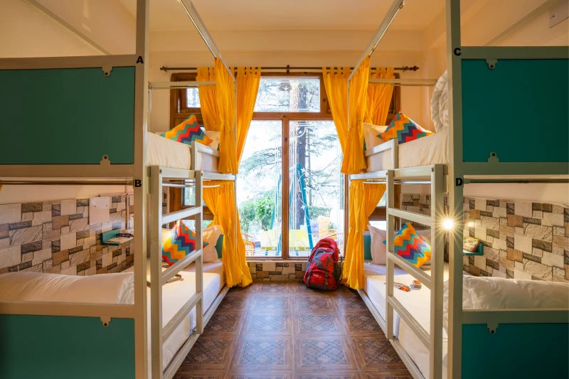 Bed in 4 Bed Mixed Dormitory Room with Ensuite Bathroom 1
