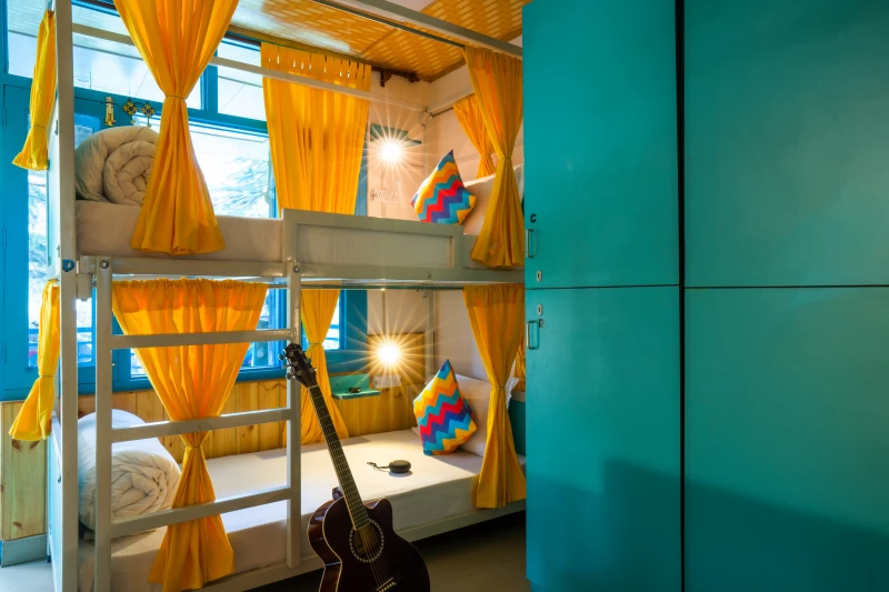 Bed In 6 Bed Mixed Dormitory Room with Balcony Ensuite Bathroom 5