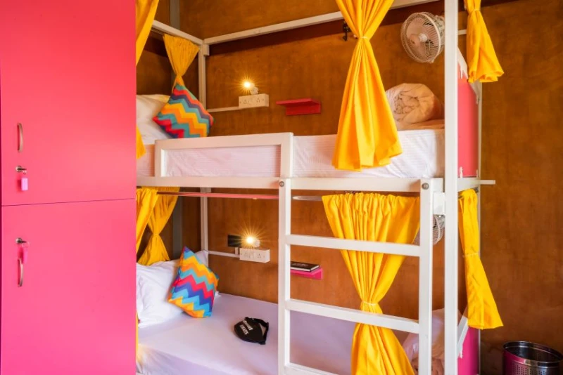 Bed in 4 Bed Mixed AC Dormitory Room with Ensuite Bathroom 2