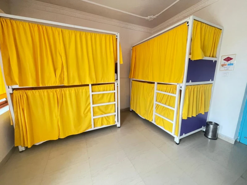 Bed in 4 Bed Mixed Dormitory Room with Balcony and Ensuite Bathroom 1