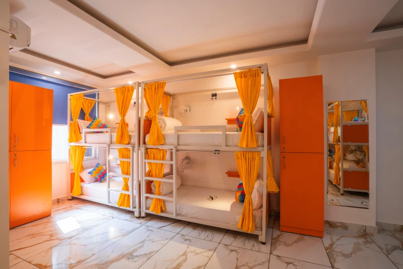Bed In 10 Bed Mixed AC Dormitory Room With Ensuite Bathroom 3