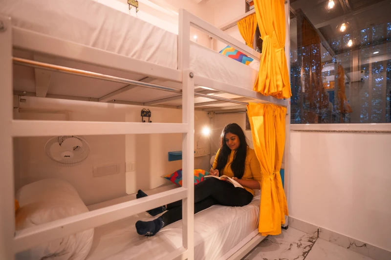Bed In 6 Bed Mixed AC Dormitory Room With Ensuite Bathroom 3