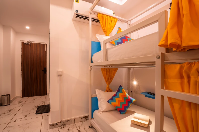 Bed In 6 Bed Mixed AC Dormitory Room With Ensuite Bathroom 5