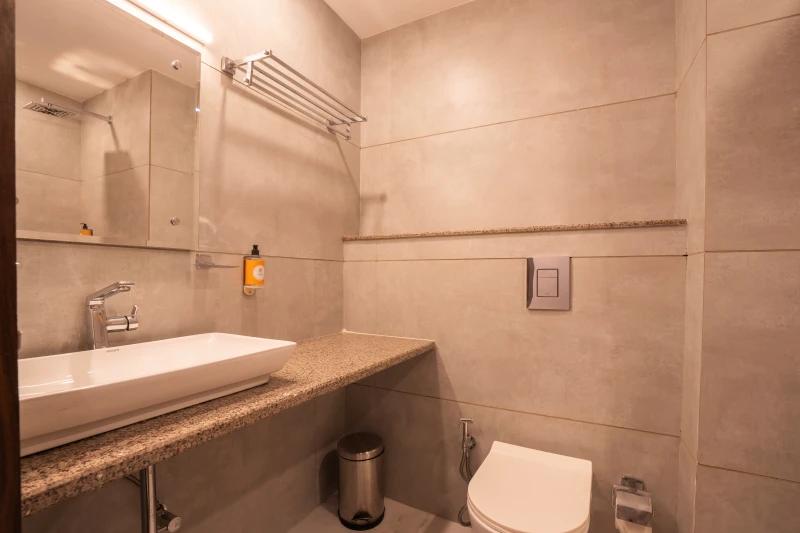 Bed in 6 Bed Female Only AC Dormitory Room with Balcony and Ensuite Bathroom 6