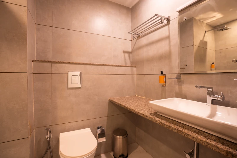 Bed in 6 Bed Mixed AC Dormitory Room with Balcony and Ensuite Bathroom 6