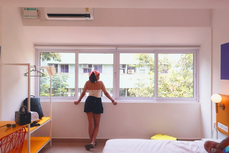 Deluxe Private AC Room with Ensuite Bathroom 10