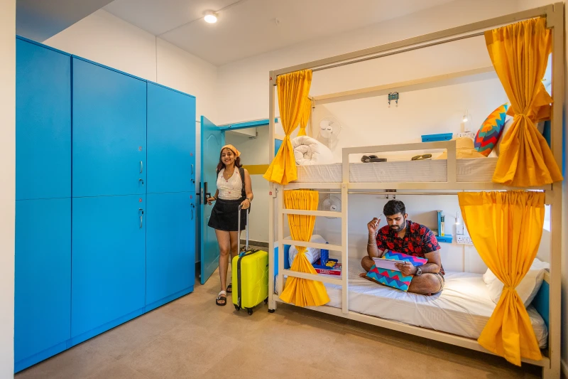 Bed in 6 Bed Mixed AC Dormitory Room with Ensuite Bathroom 2