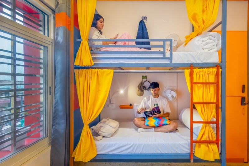 Bed in 4 Bed Mixed Dormitory Room with Ensuite Bathroom 3