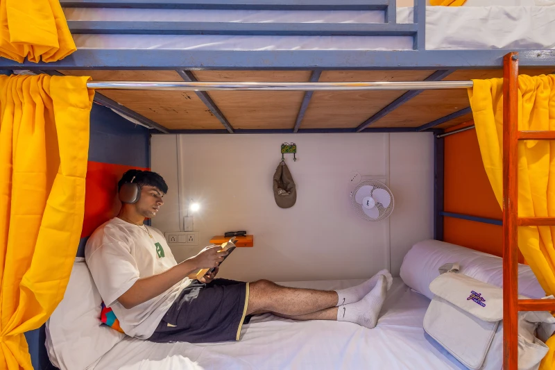 Bed in 4 Bed Mixed Dormitory Room with Ensuite Bathroom 5