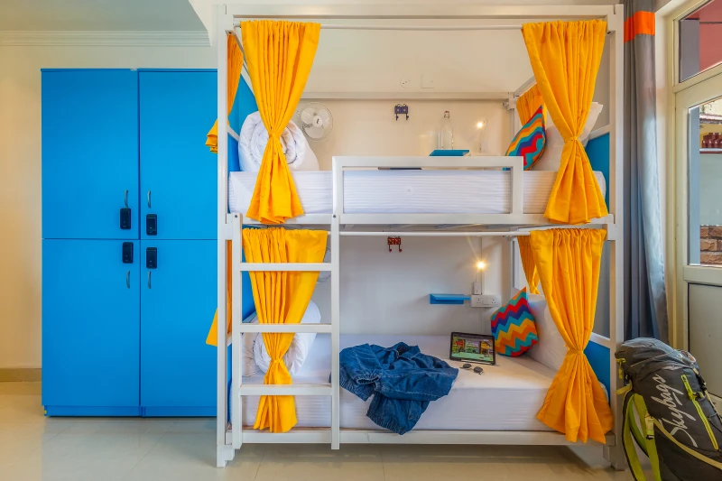 Bed in 6 Bed Mixed Dormitory Room with Balcony and Ensuite Bathroom 3