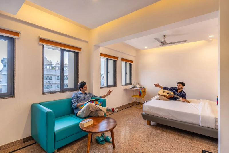 Deluxe Private AC Room with Ensuite Bathroom 4