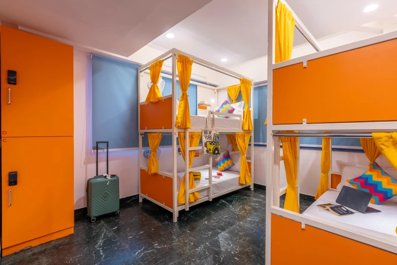 Bed in 4 Bed Mixed AC Dormitory Room with Ensuite Bathroom 2