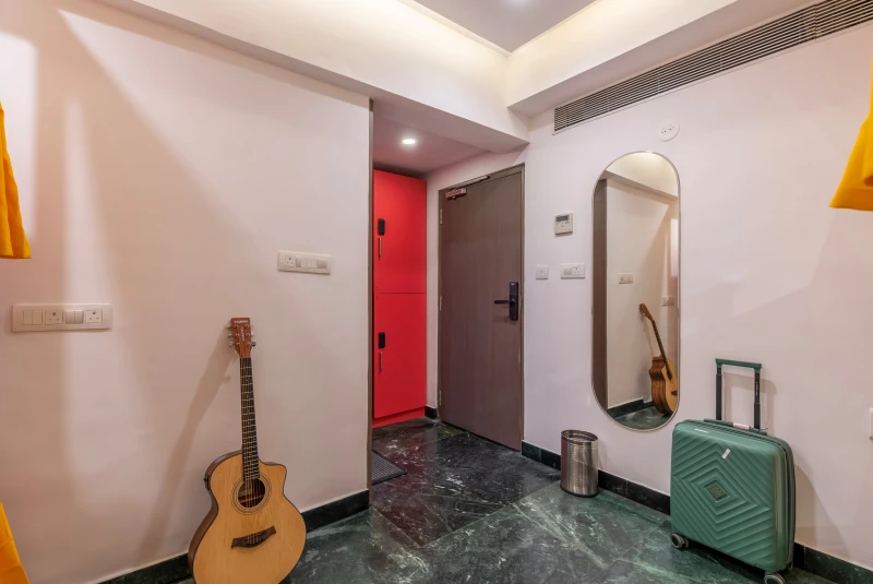 Bed in 4 Bed Female Only AC Dormitory Room with Ensuite Bathroom 3