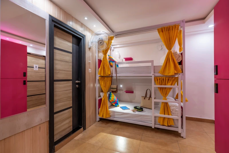 Bed in 6 Bed Female Dormitory Room with Ensuite Bathroom 2