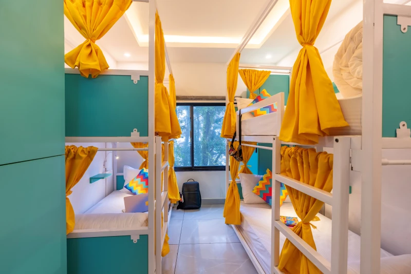 Bed in 4 Bed Mixed Dormitory Room with Ensuite Bathroom 4