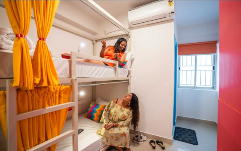 Bed in a 4 Bed Female AC Dormitory with Ensuite Bathroom 1