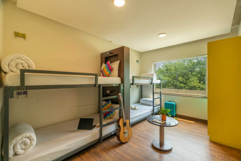 Bed in 4 Bed Mixed AC Dormitory Room with Ensuite Bathroom 6