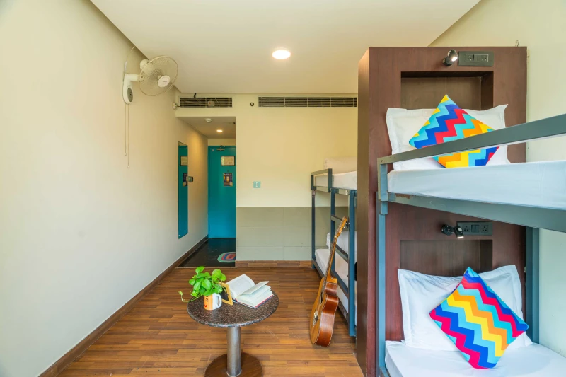 Bed in 4 Bed Female Only AC Dormitory Room with Ensuite Bathroom 7