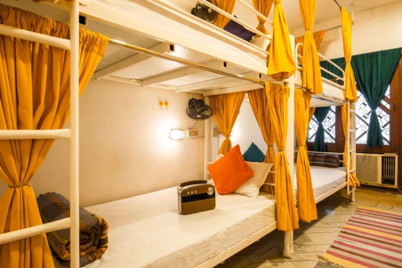 Bed in 8 Bed Mixed AC Dormitory Room with Ensuite Bathroom 2