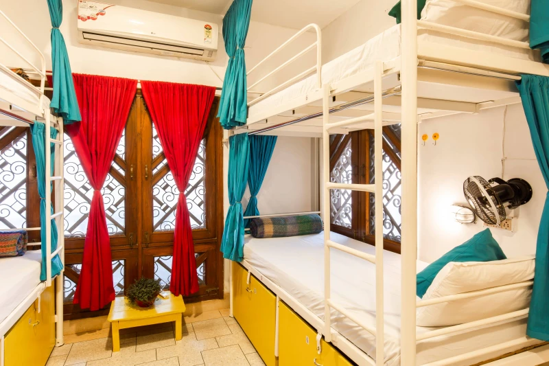 Bed in 6 Bed Mixed AC Dormitory Room with Ensuite Bathroom 2
